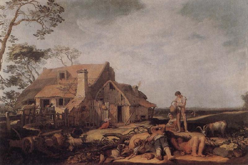 BLOEMAERT, Abraham Landscape with Peasants Resting